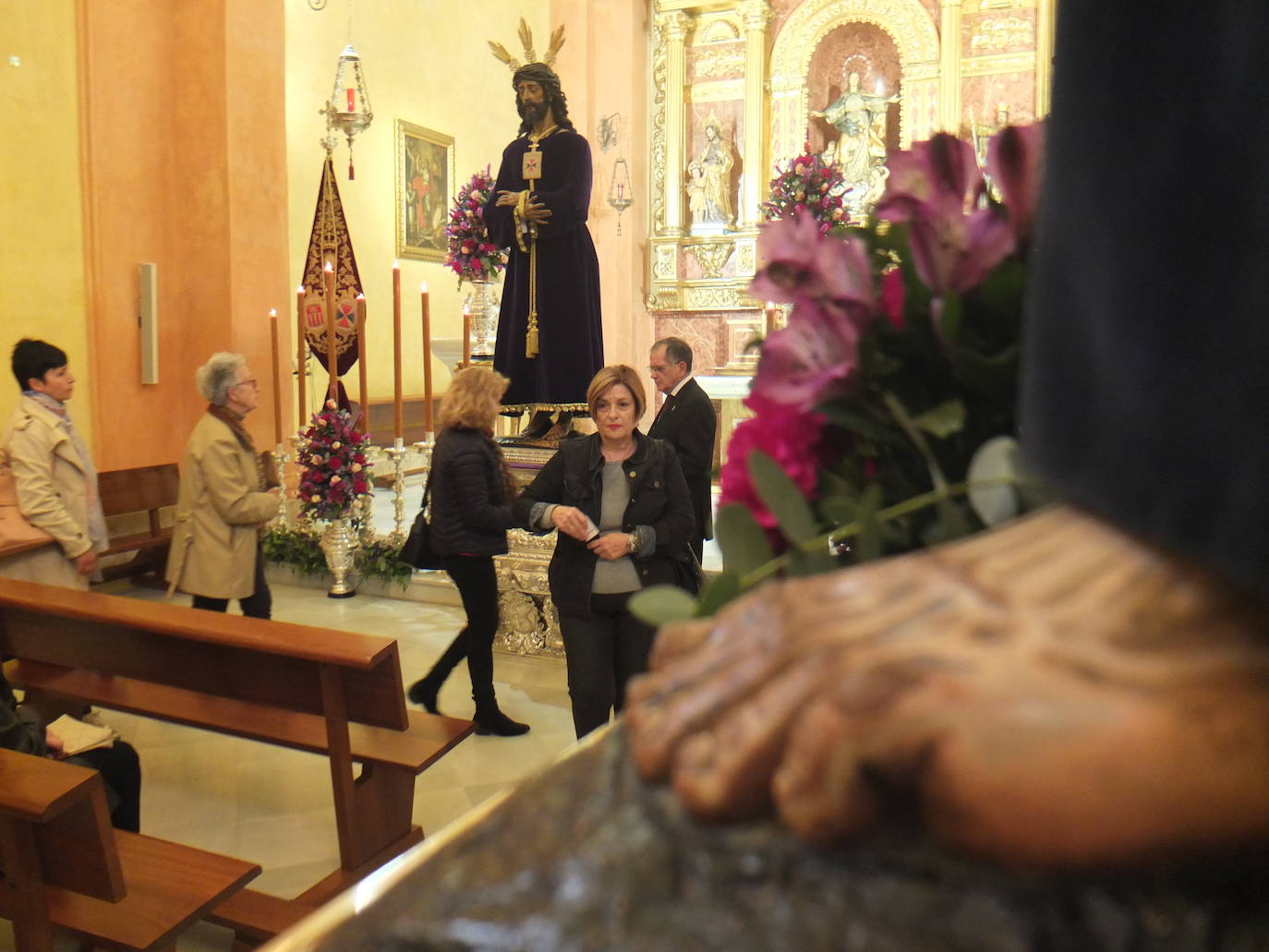Fotos: Devoción y fe a los pies del Señor de Almería