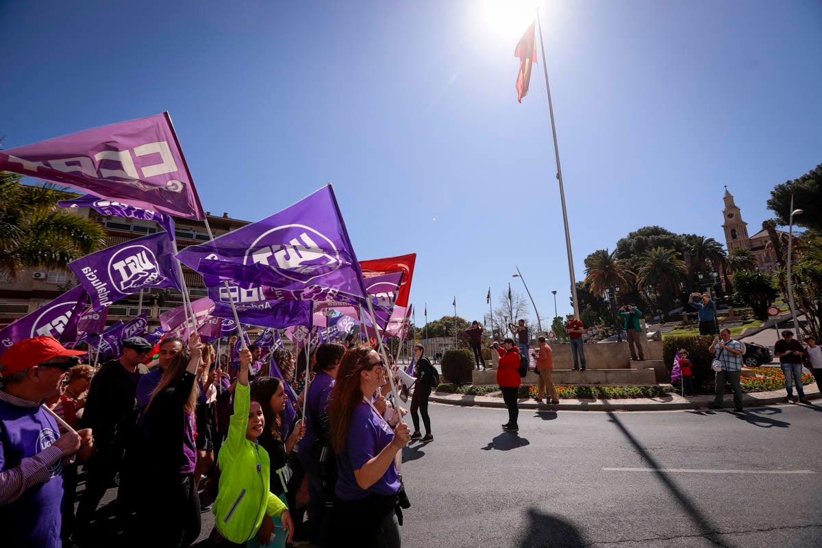 La ciudad costera también se ha echado a la calle este 8-M
