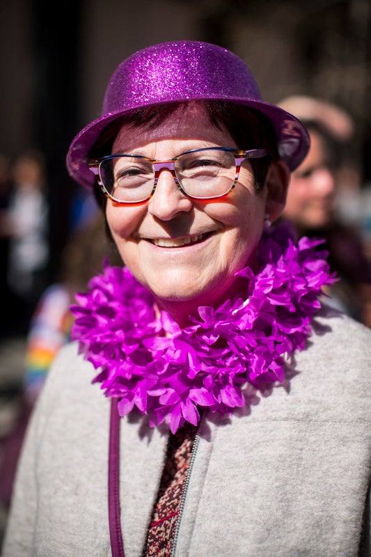 Repaso completo en imágenes a una marcha multitudinaria este Día de la Mujer en Granada