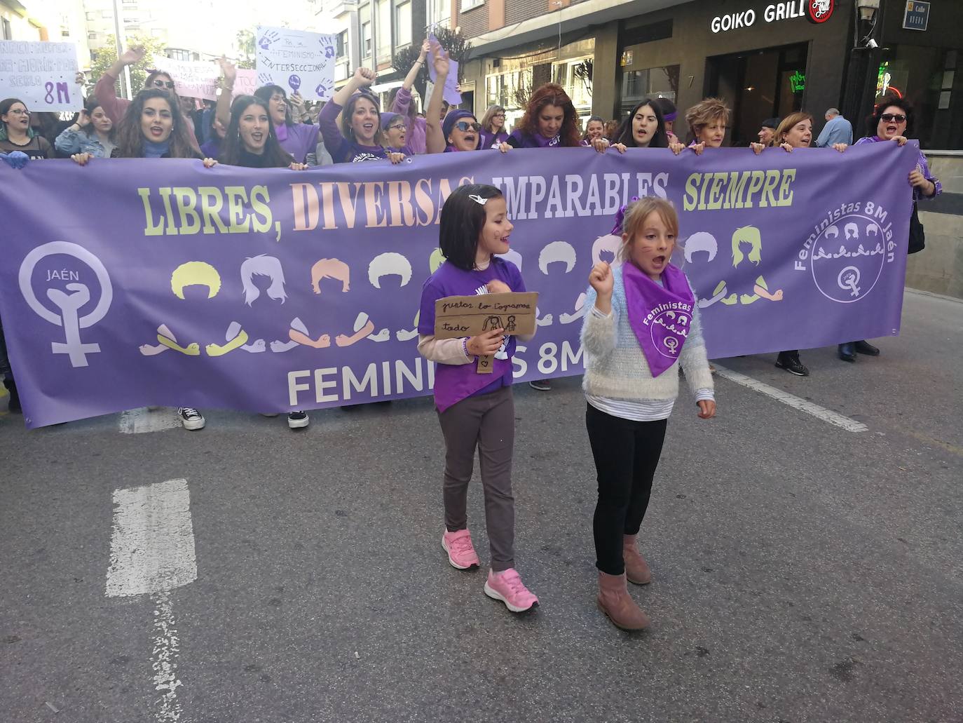 Domingo doblemente reivindicativo y festivo en Jaén