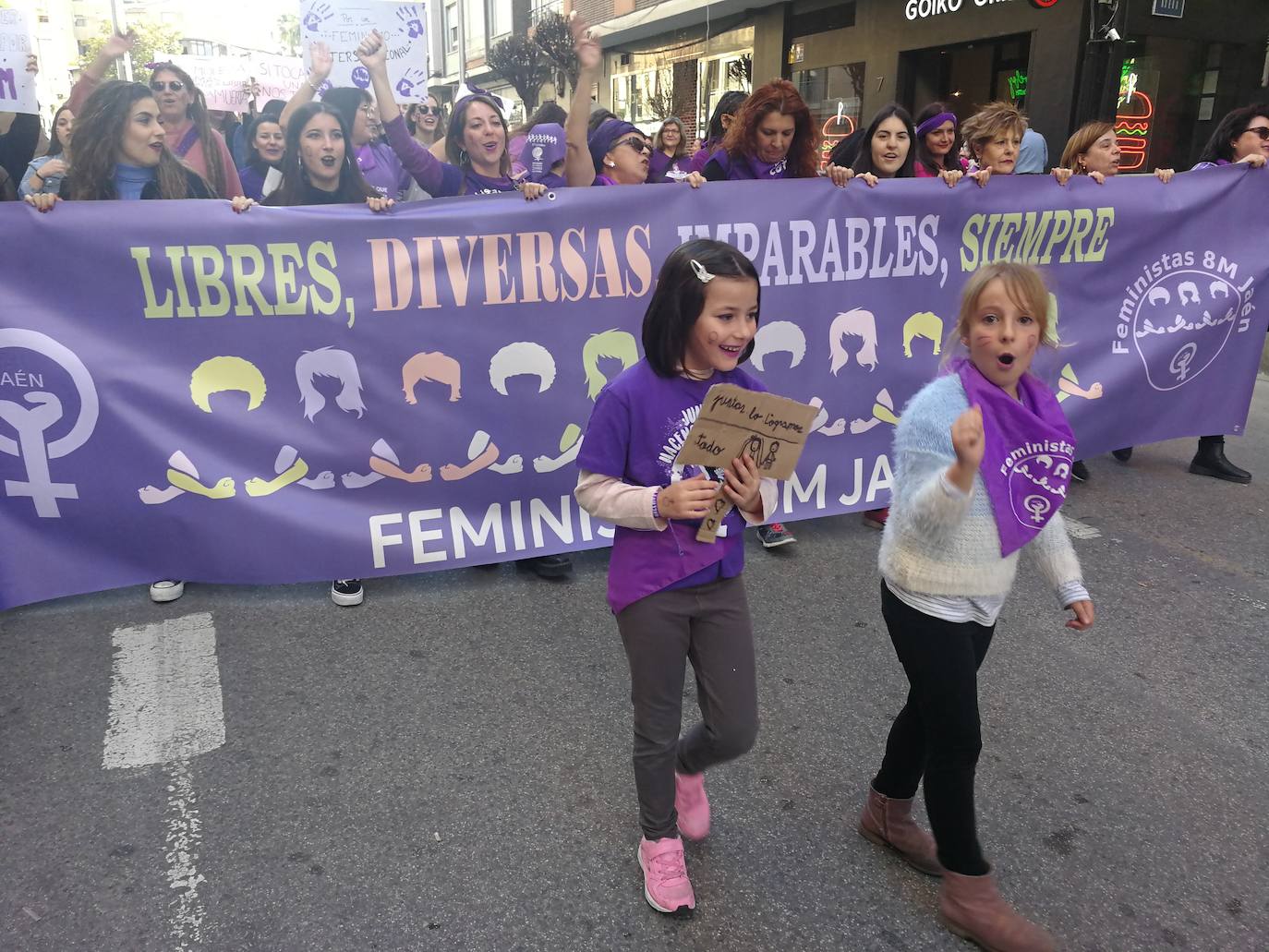 Domingo doblemente reivindicativo y festivo en Jaén