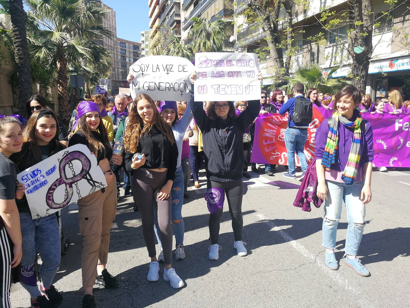 Domingo doblemente reivindicativo y festivo en Jaén