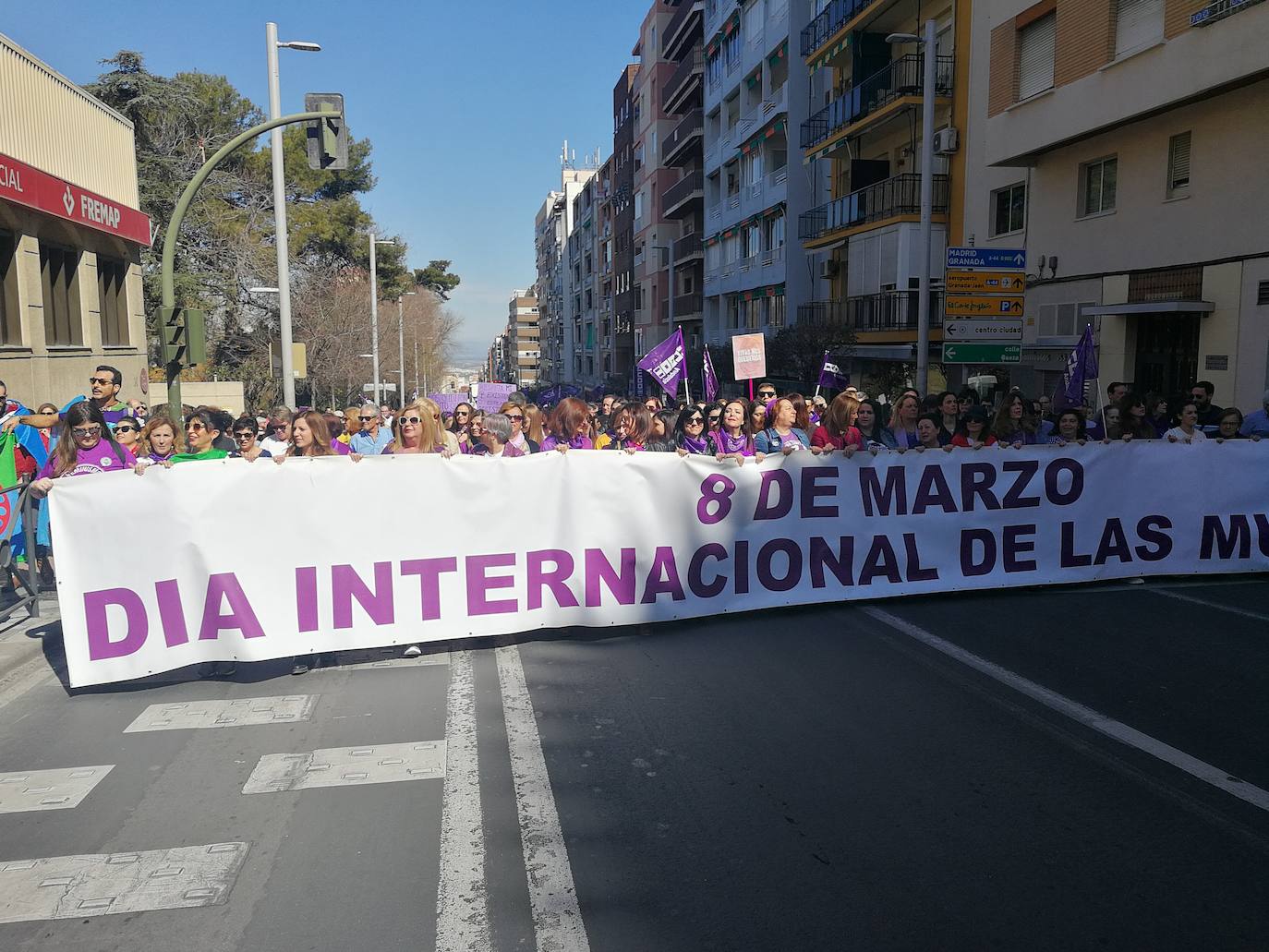 Domingo doblemente reivindicativo y festivo en Jaén