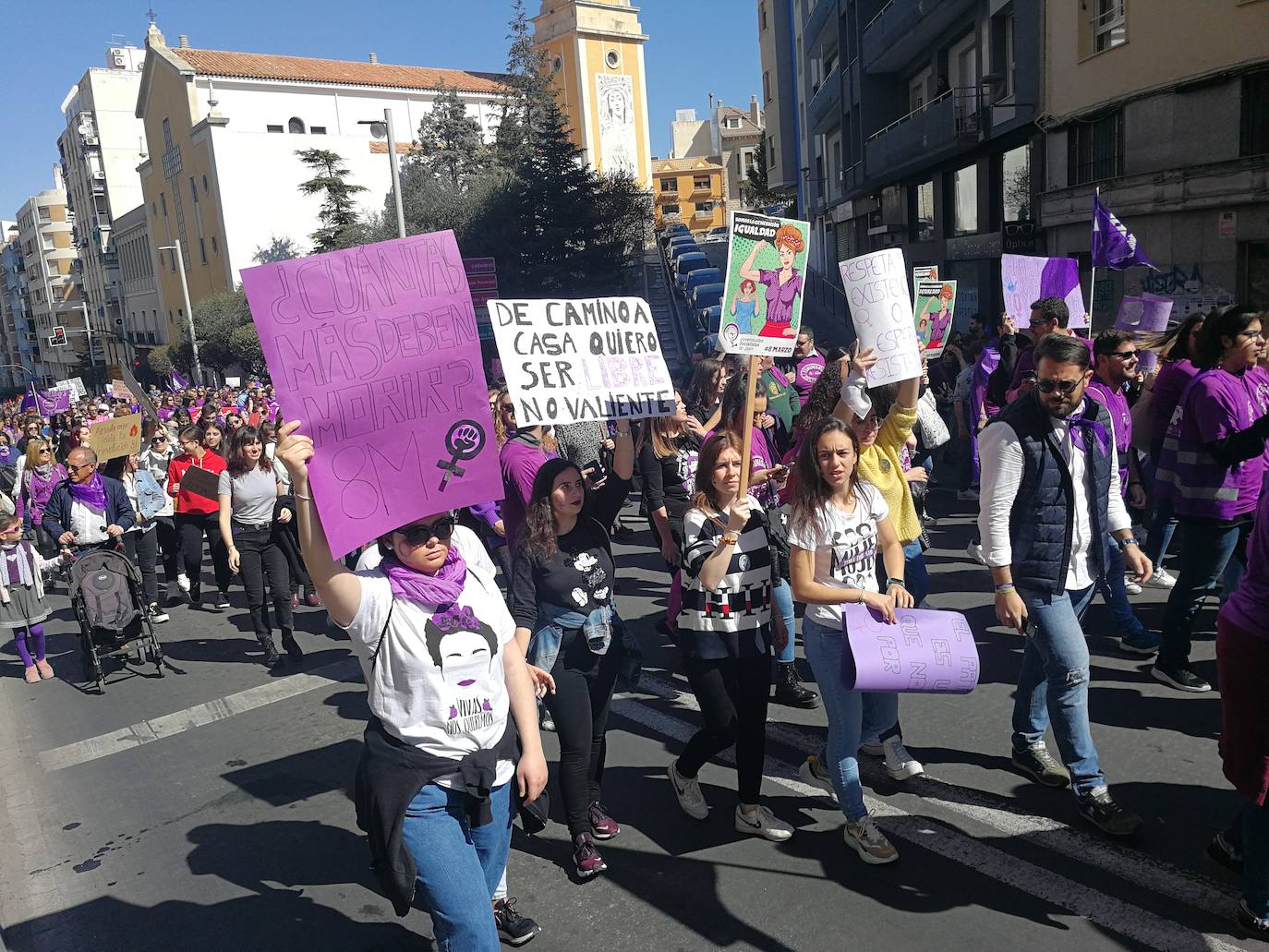 Domingo doblemente reivindicativo y festivo en Jaén