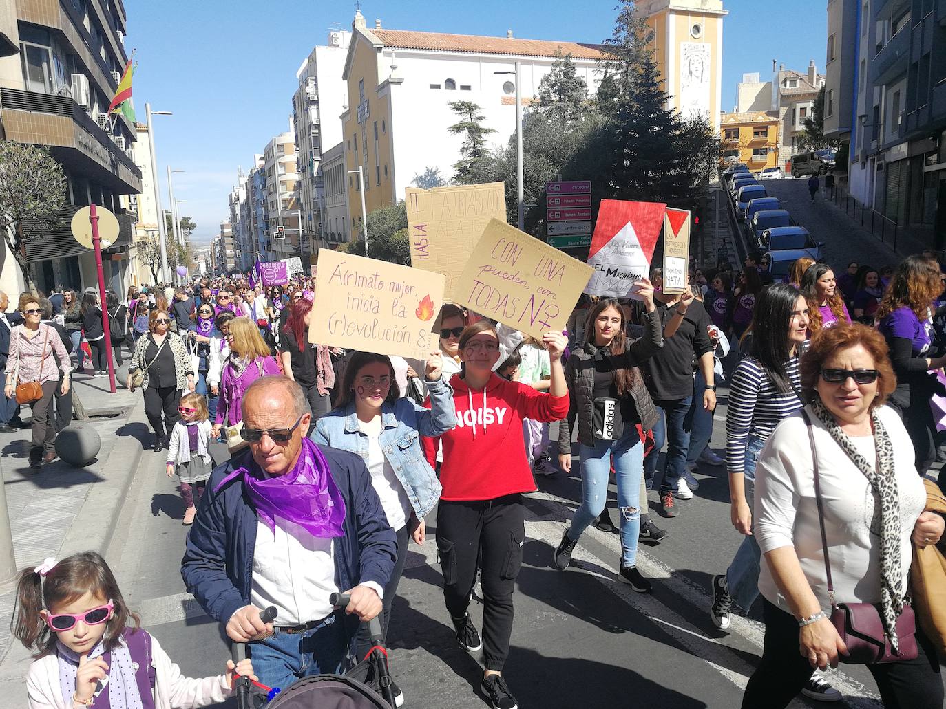Domingo doblemente reivindicativo y festivo en Jaén