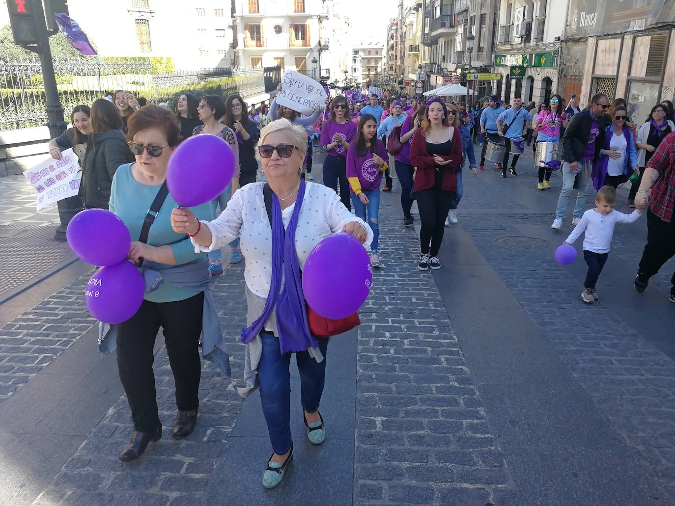 Domingo doblemente reivindicativo y festivo en Jaén