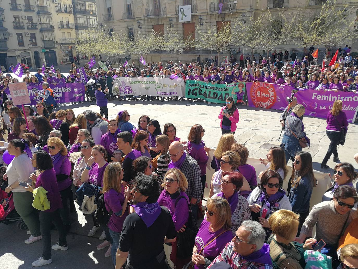 Domingo doblemente reivindicativo y festivo en Jaén