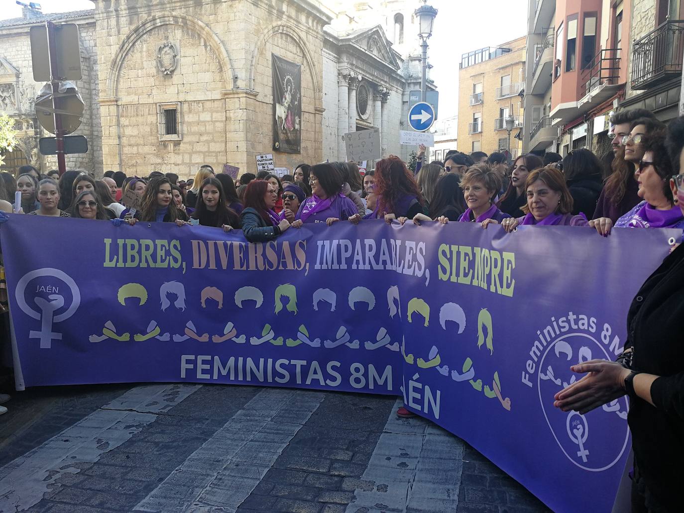 Domingo doblemente reivindicativo y festivo en Jaén