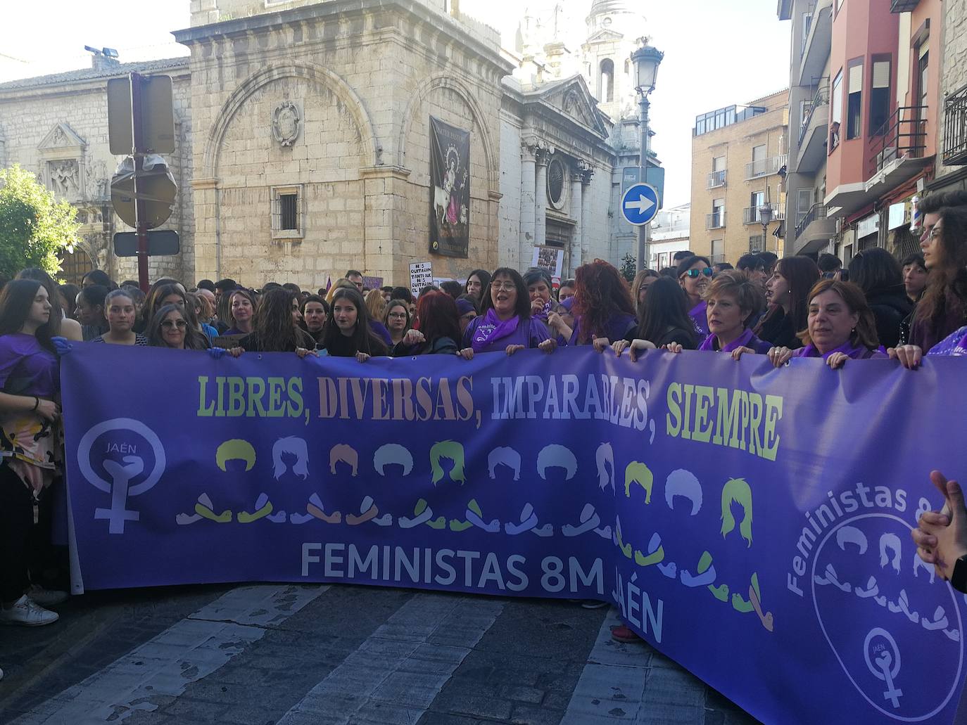 Domingo doblemente reivindicativo y festivo en Jaén