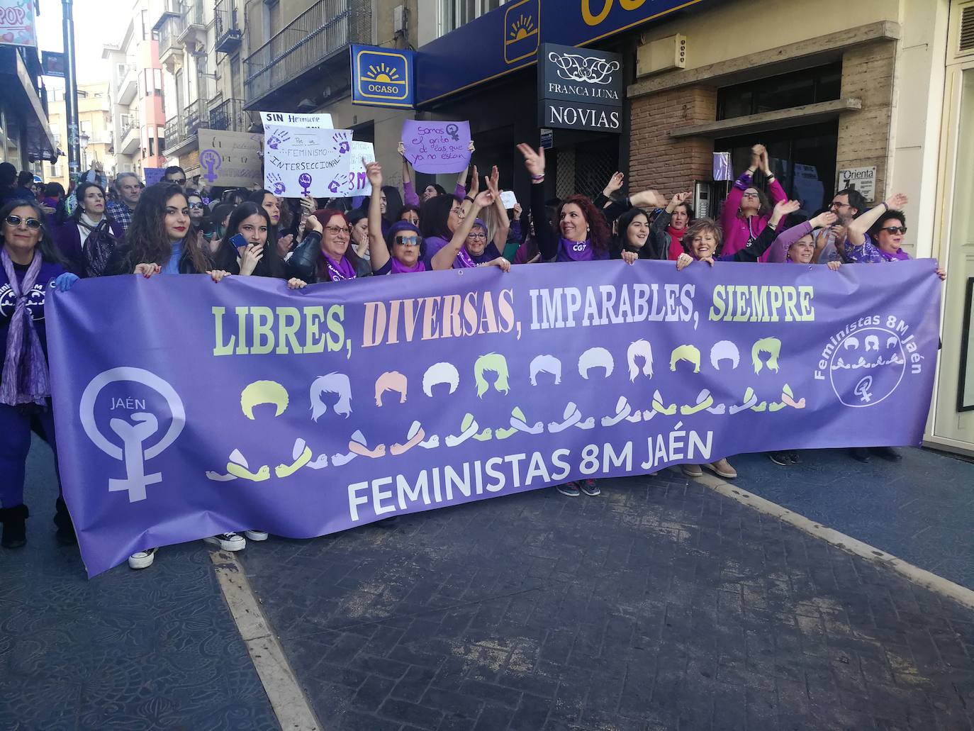 Domingo doblemente reivindicativo y festivo en Jaén