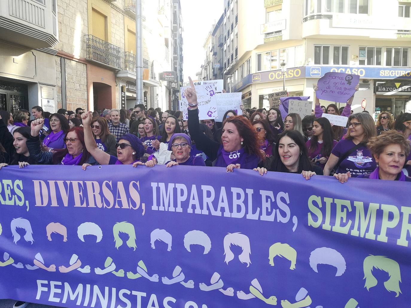 Domingo doblemente reivindicativo y festivo en Jaén