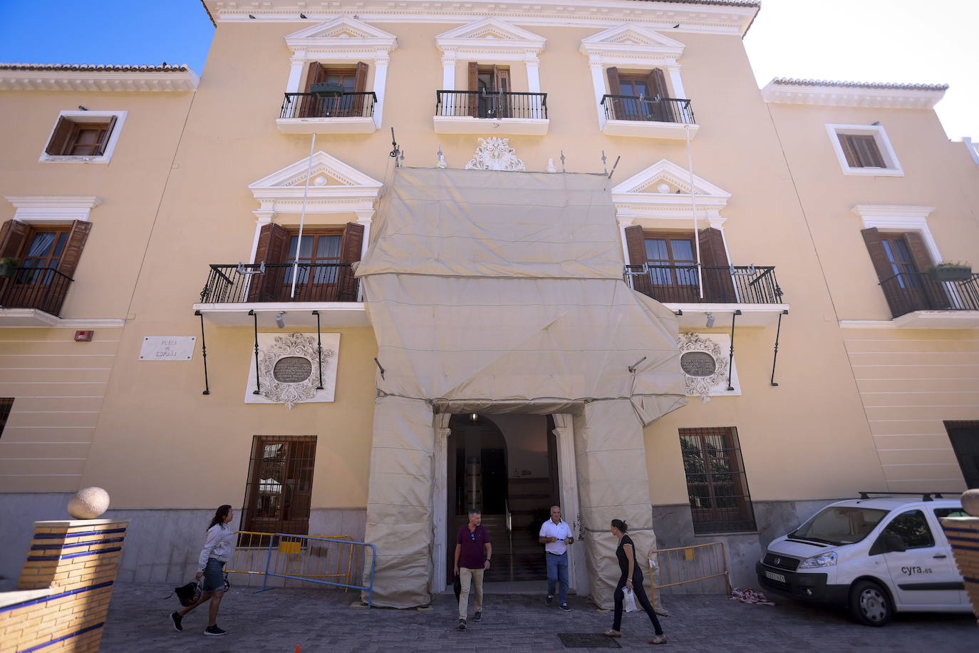 El Ayuntamiento de Motril cerrará sus puertas mañana.