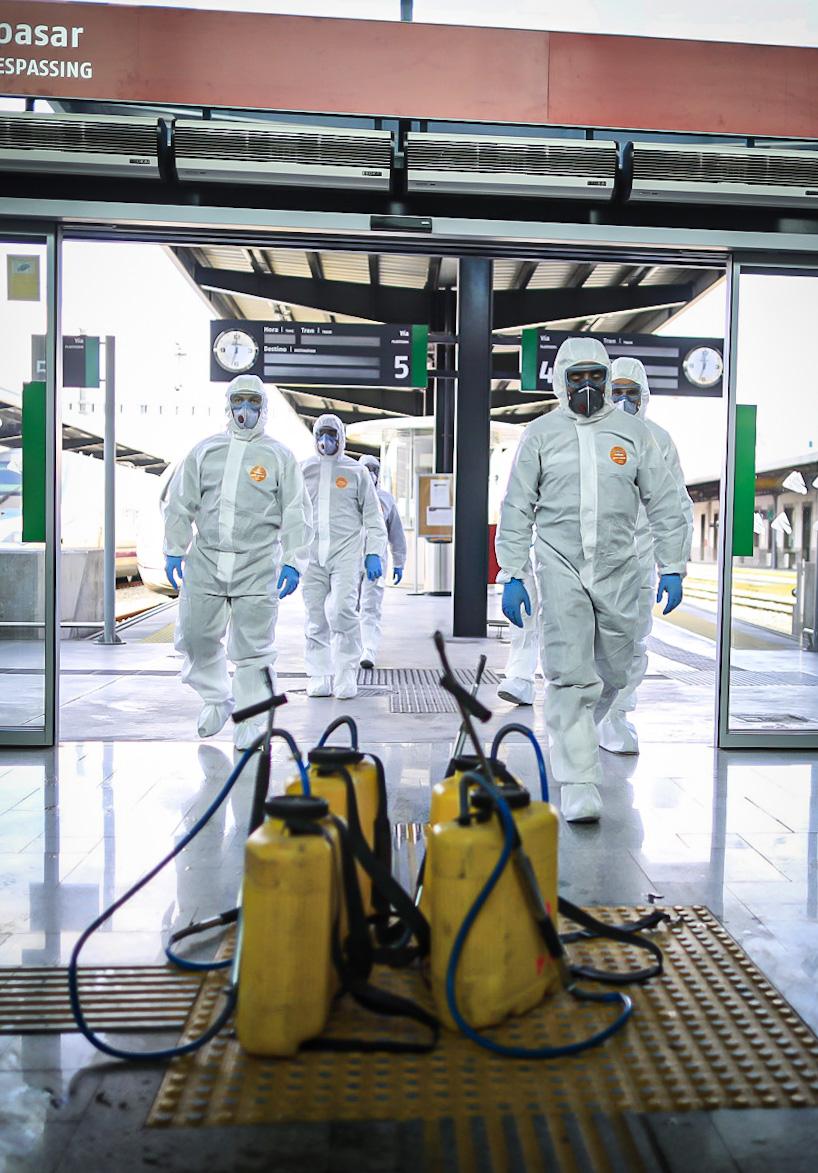 La Unidad Militar de Emergencias ha llegado a la capital este martes con un amplio contingente