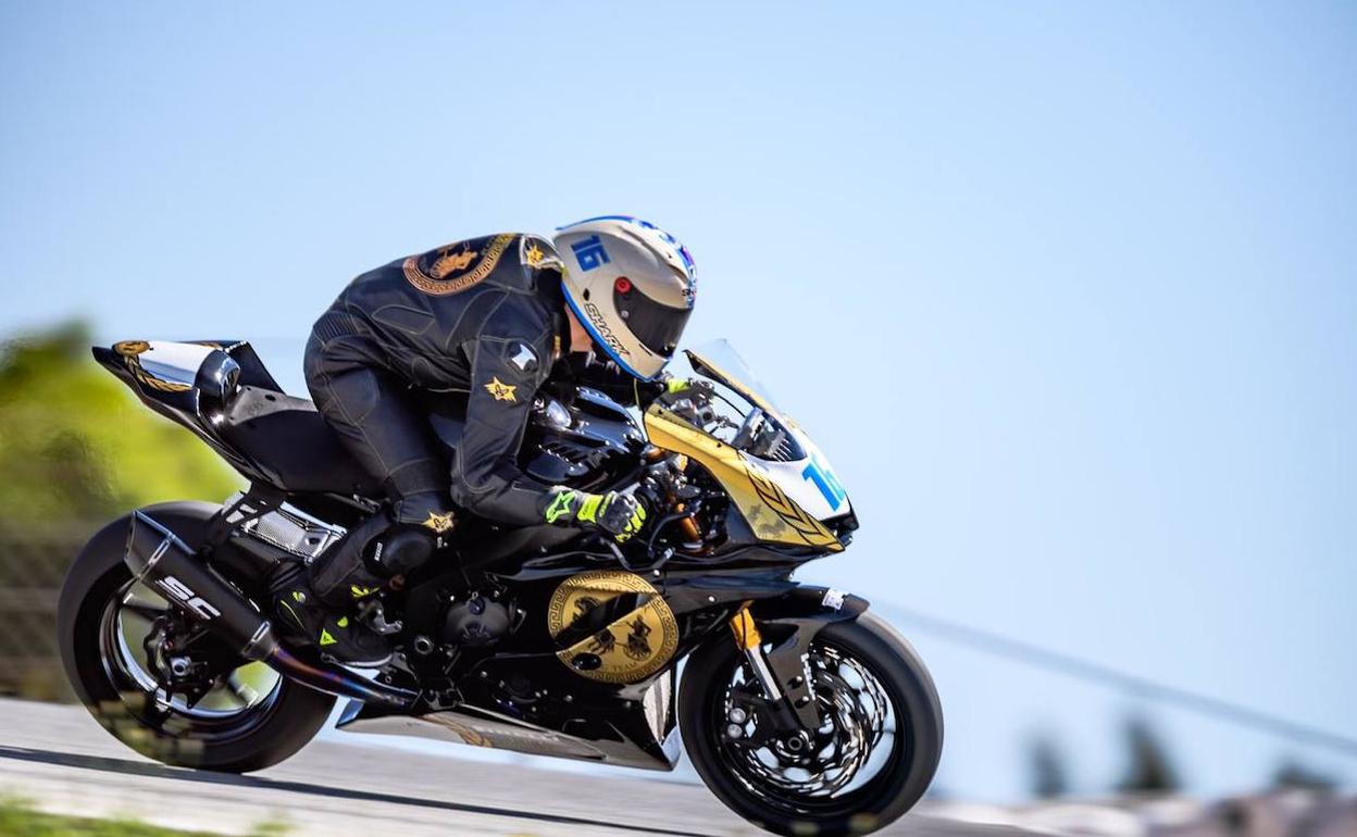 Álex Ruiz, durante uno de sus últimos ensayos. 