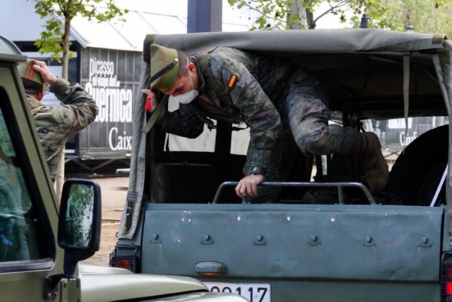Los legionarios recorrerán la capital hoy para informar sobre la obligatoriedad de cumplir la normativa y vigilar las infraestructuras