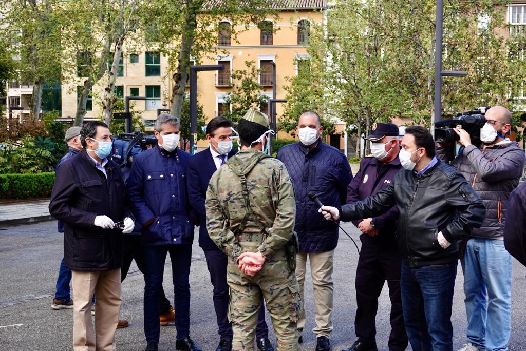 Los legionarios recorrerán la capital hoy para informar sobre la obligatoriedad de cumplir la normativa y vigilar las infraestructuras