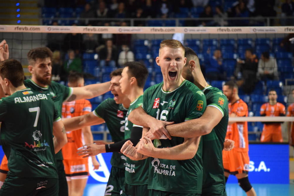 Pablo Kukartsev, un jugador imparable, que ha firmado una gran temporada con Unicaja Costa de Almería. 