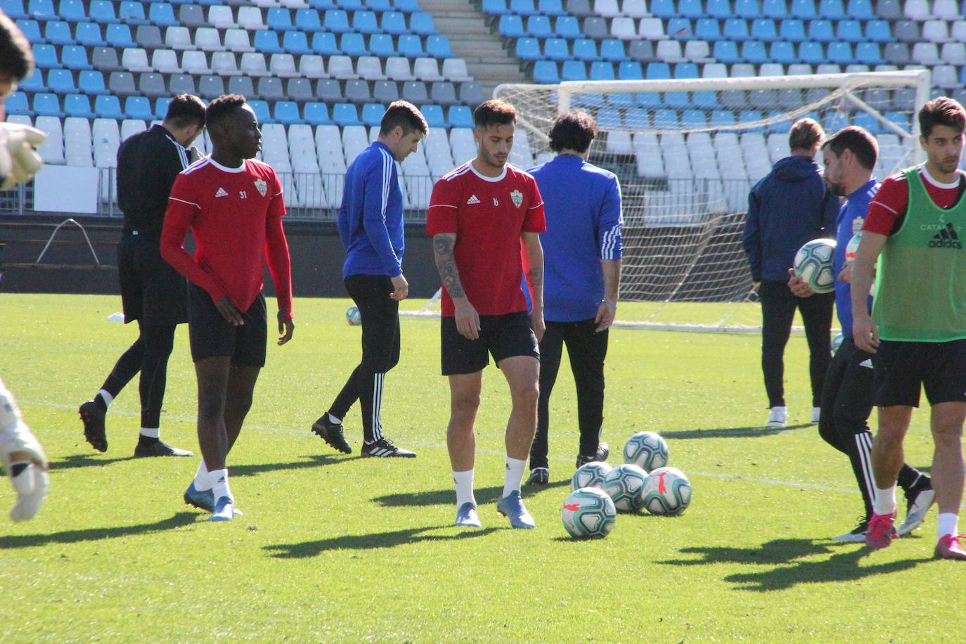 Los rojiblancos podrían volver al trabajo el día 12 de abril. 