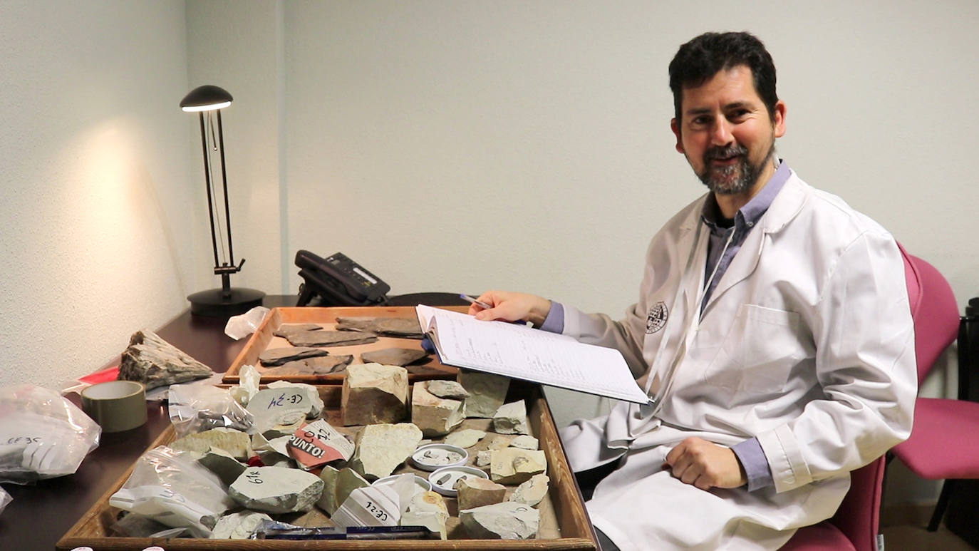Matías Reolid, del Deportamento de Geología de la UJA. 