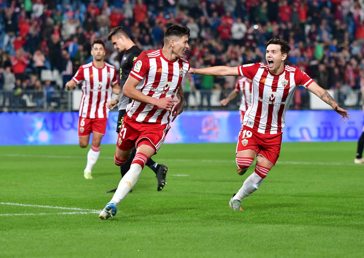 El Almería es el equipo que mejor aprovecha sus disparos a portería. 