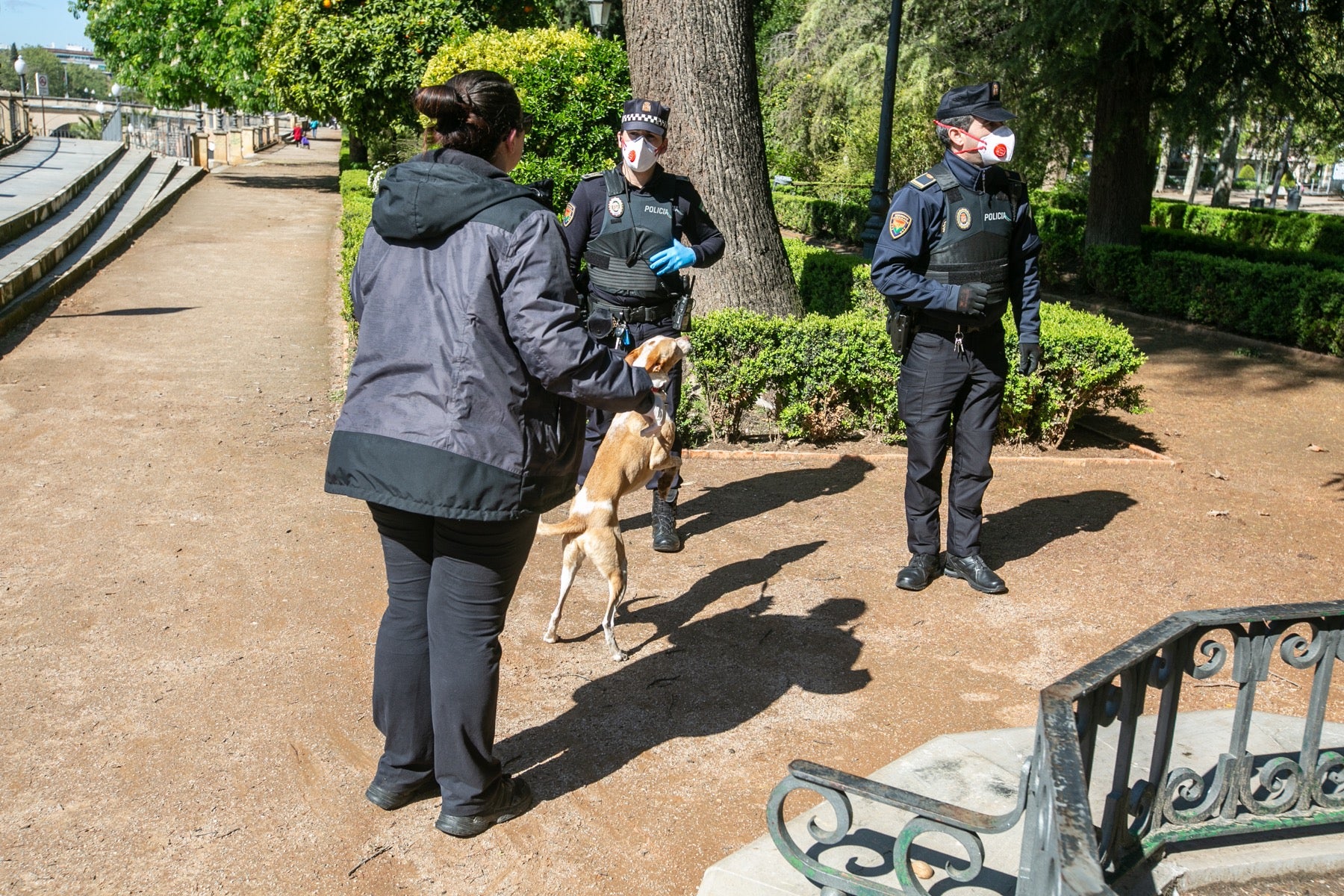 Así están las calles de la ciudad en otra jornada de cuarentena por la crisis del coronavirus