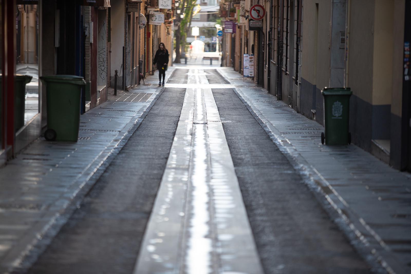 La ciudad vivie un nuevo fin de semana del estado de alarma