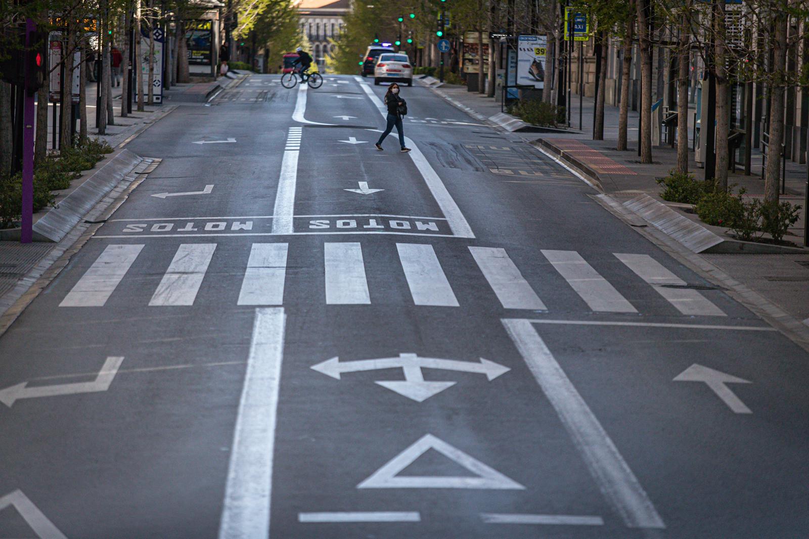 La ciudad vivie un nuevo fin de semana del estado de alarma