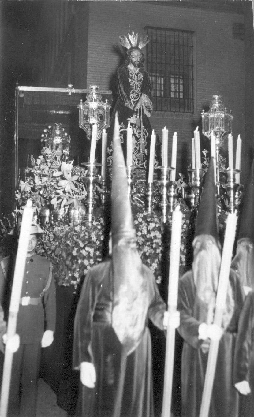 Semana Santa de 1960, Jesús del Rescate en estación de penitencia 