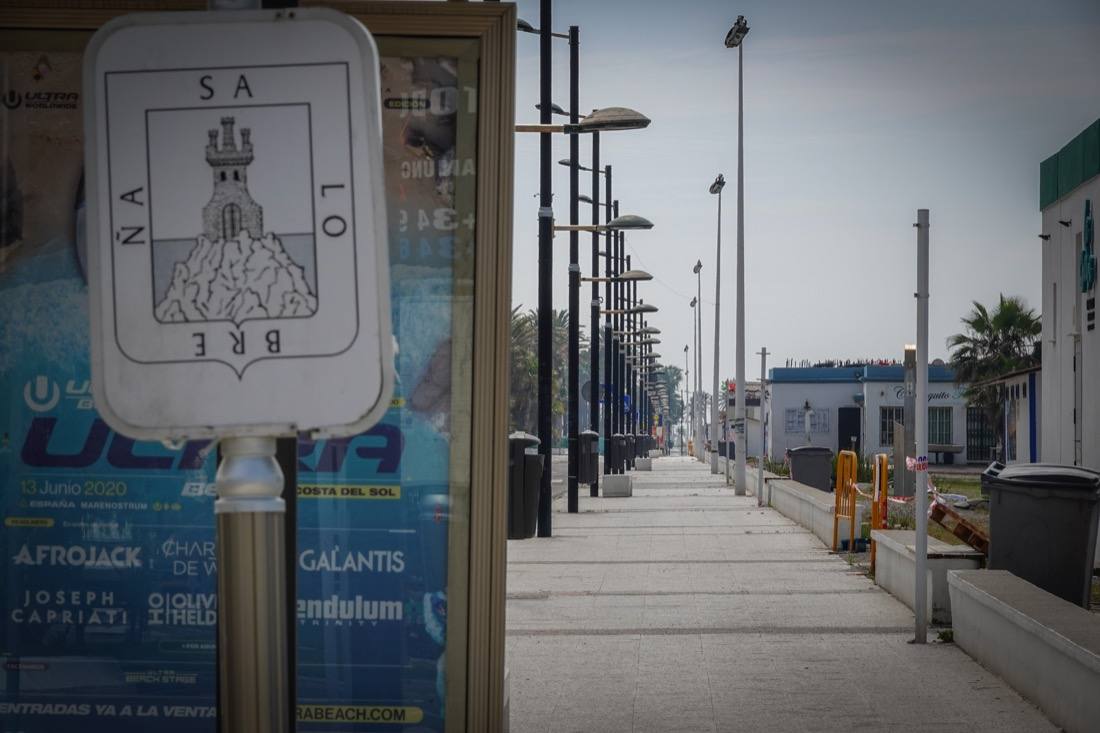 Inéditas estampas en este Sábado Santo en el litoral granadino