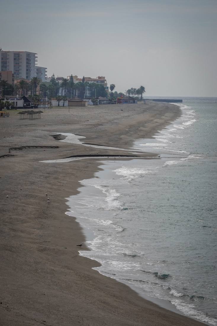 Inéditas estampas en este Sábado Santo en el litoral granadino