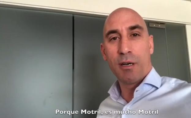 Rubiales se suma a un vídeo para animar a los motrileños en la lucha contra el coronavirus