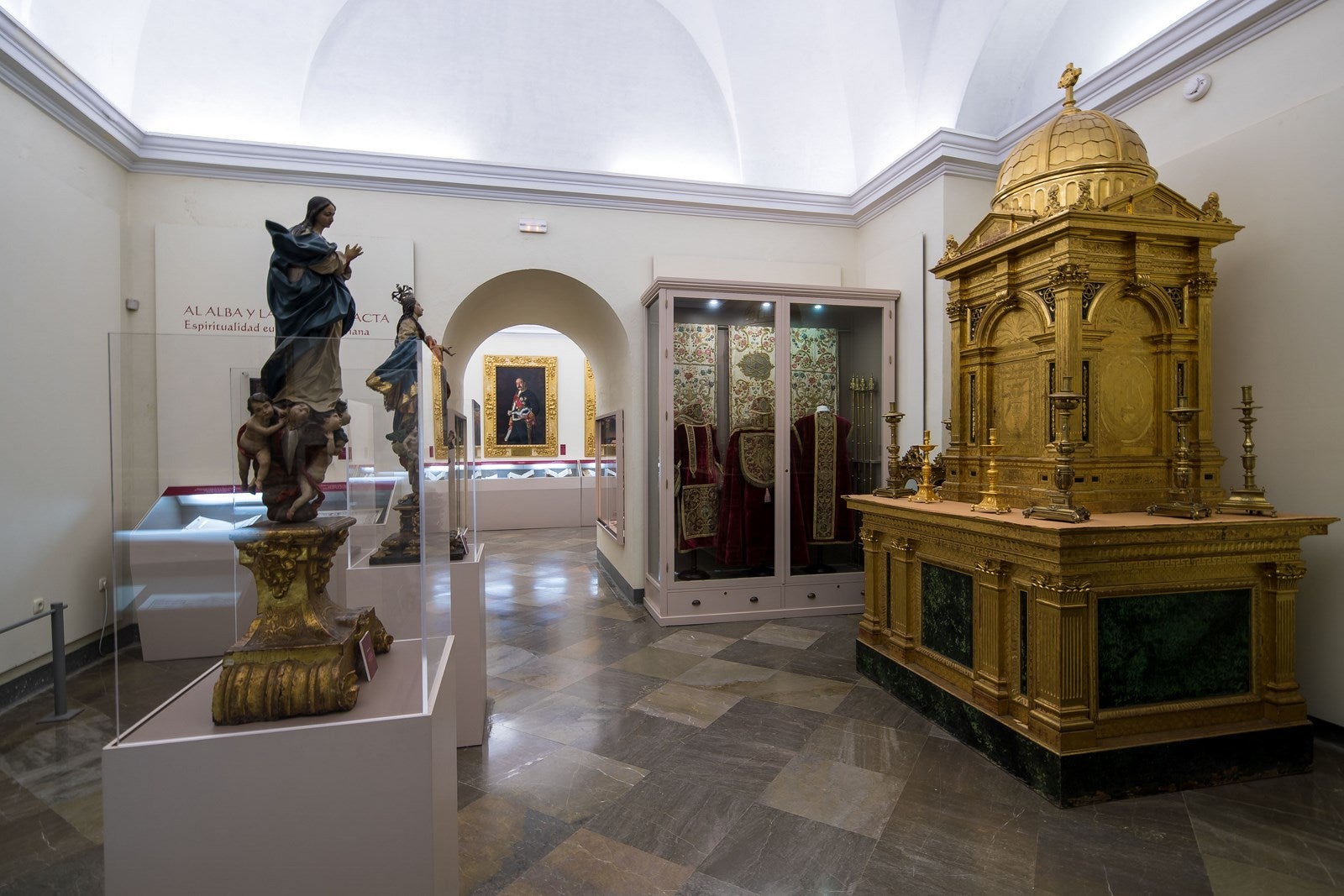 Abadía del Sacromonte. La antigua abadía, del siglo XVII, es otra pieza monumental cerrada al público por el coronavirus
