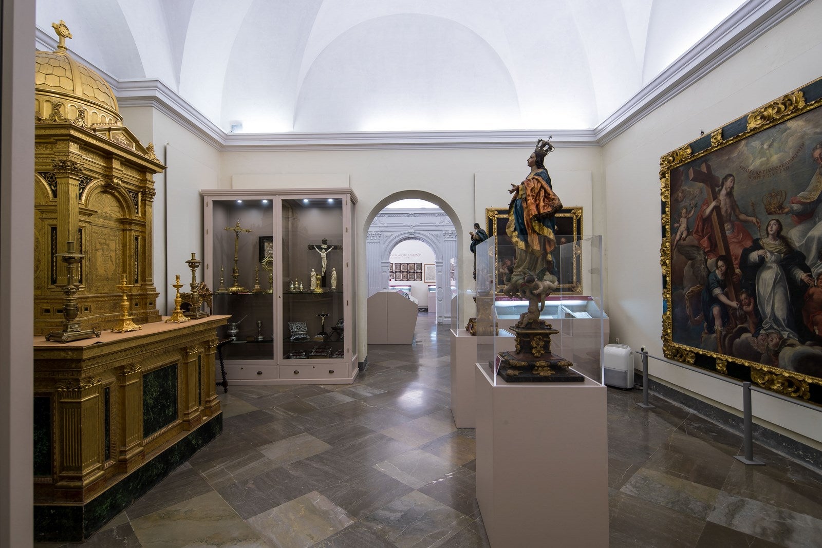 Abadía del Sacromonte. La antigua abadía, del siglo XVII, es otra pieza monumental cerrada al público por el coronavirus