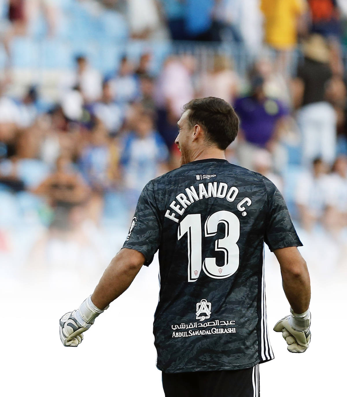 El murciano tiene claro que es de privilegiados el trato que reciben los futbolistas en el Almería. 