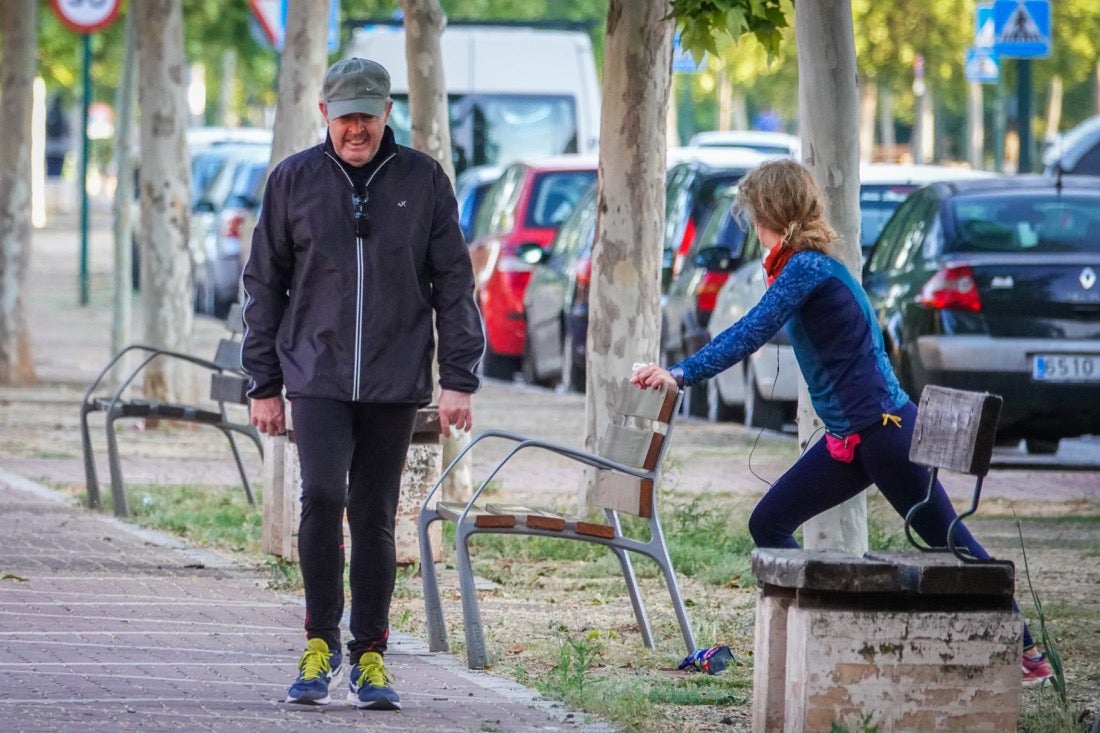 La capital comienza poco a poco a recuperar la normalidad con salidas en los horarios establecidos 