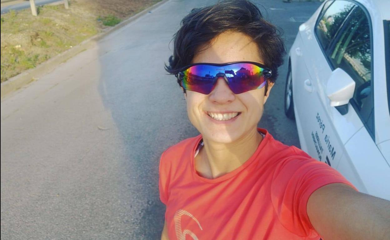 Los atletas granadinos volvieron a trabajar al aire libre sin restricciones. 