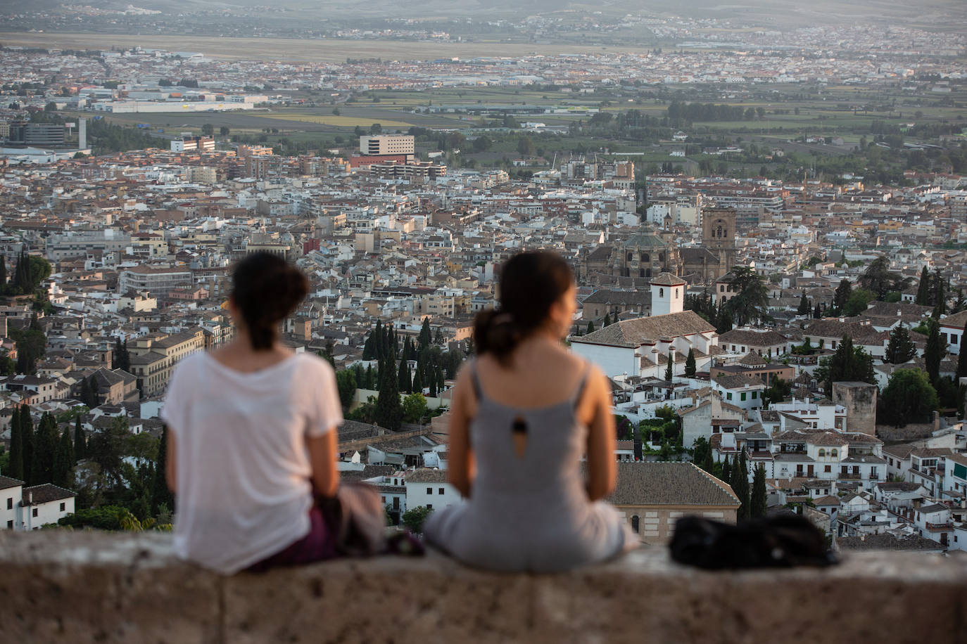 Fotos: El Albaicín, tras las ocho de la tarde