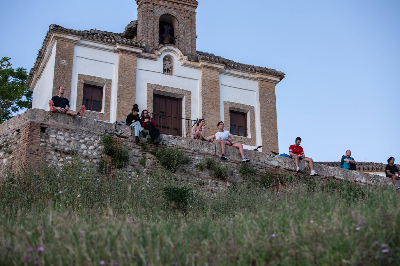 Fotos: El Albaicín, tras las ocho de la tarde