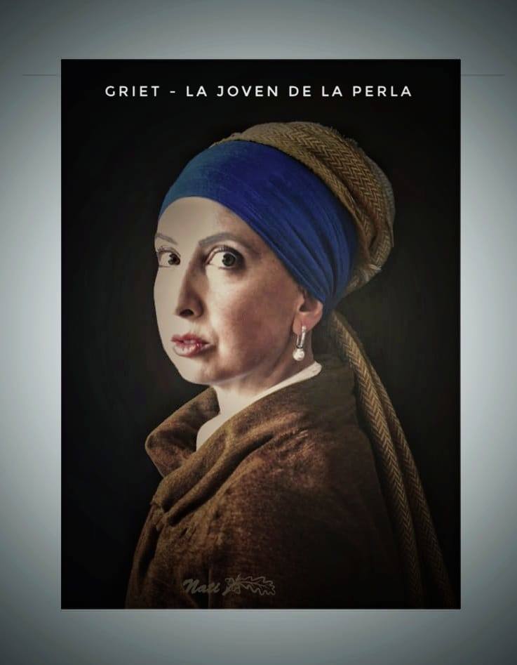 La joven de la perla. 