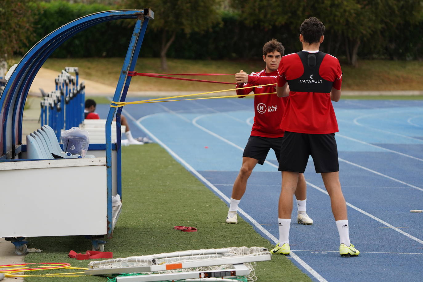 El conjunto almeriense continúa su puesta a punto con la vista puesta en el final de la liga 