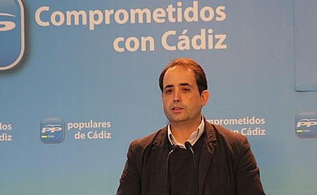 El portavoz del PP de Jerez de la Frontera, en una imagen de archivo.