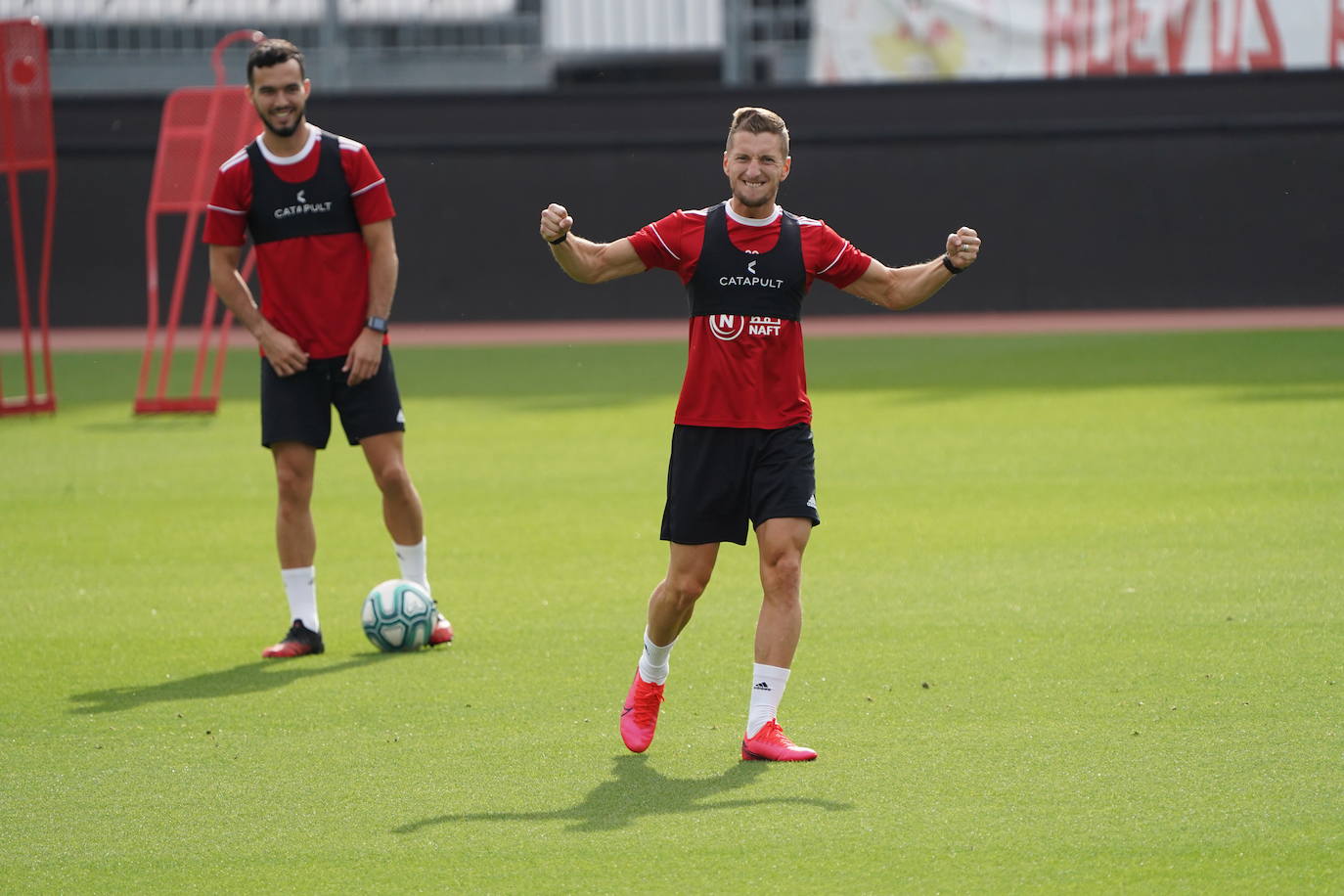Fotos: Finaliza la primera semana de entrenamientos de la UD Almería