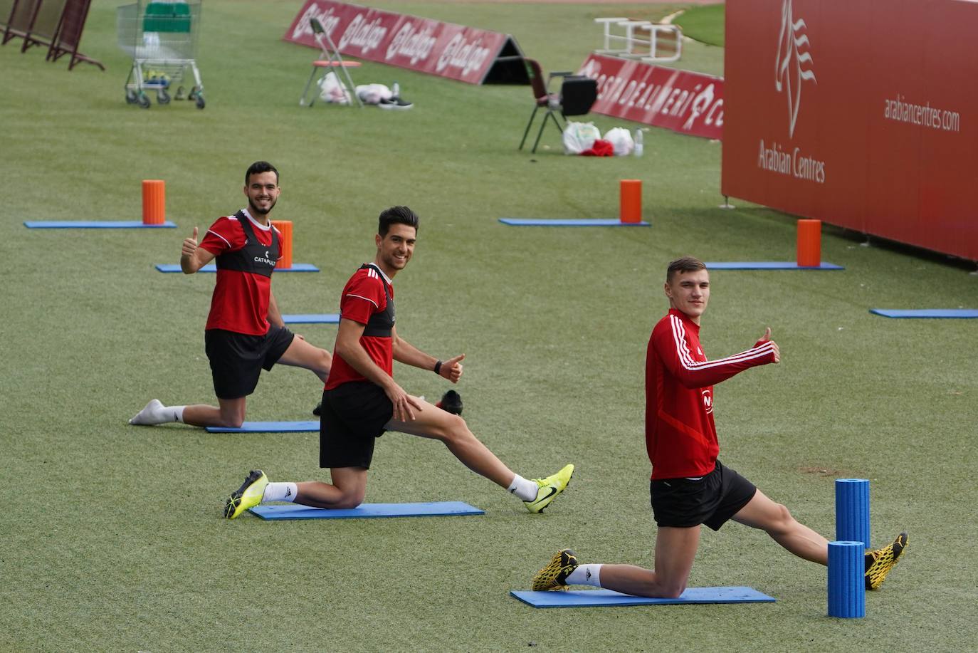 Fotos: Finaliza la primera semana de entrenamientos de la UD Almería