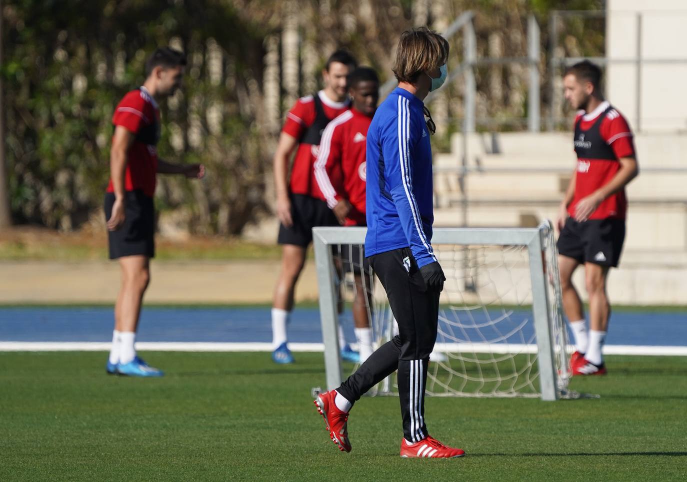 Fotos: La UD Almería comienza los entrenamientos en grupos
