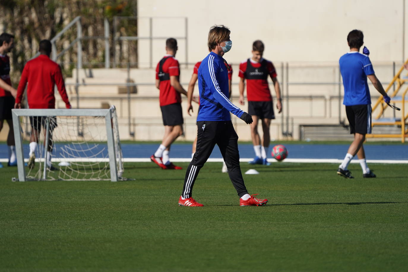 Fotos: La UD Almería comienza los entrenamientos en grupos