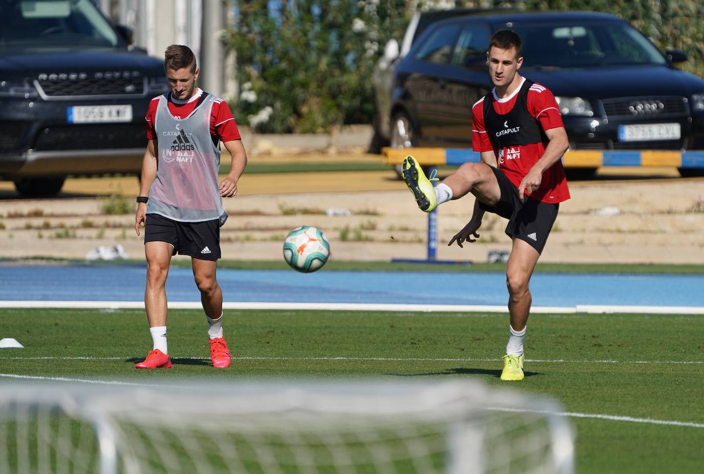 Fotos: La UD Almería comienza los entrenamientos en grupos