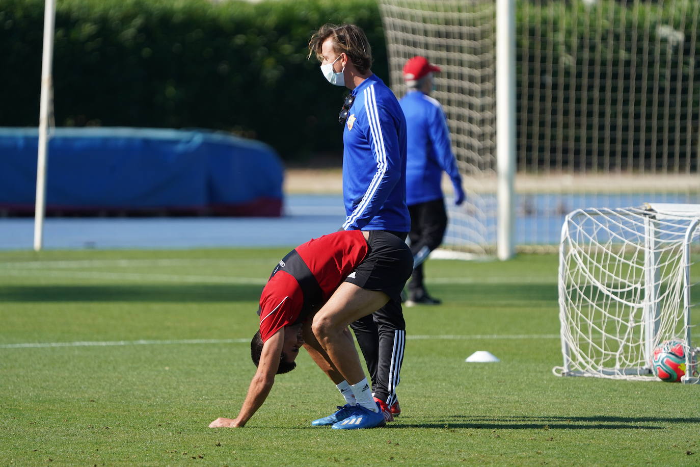 Fotos: La UD Almería comienza los entrenamientos en grupos