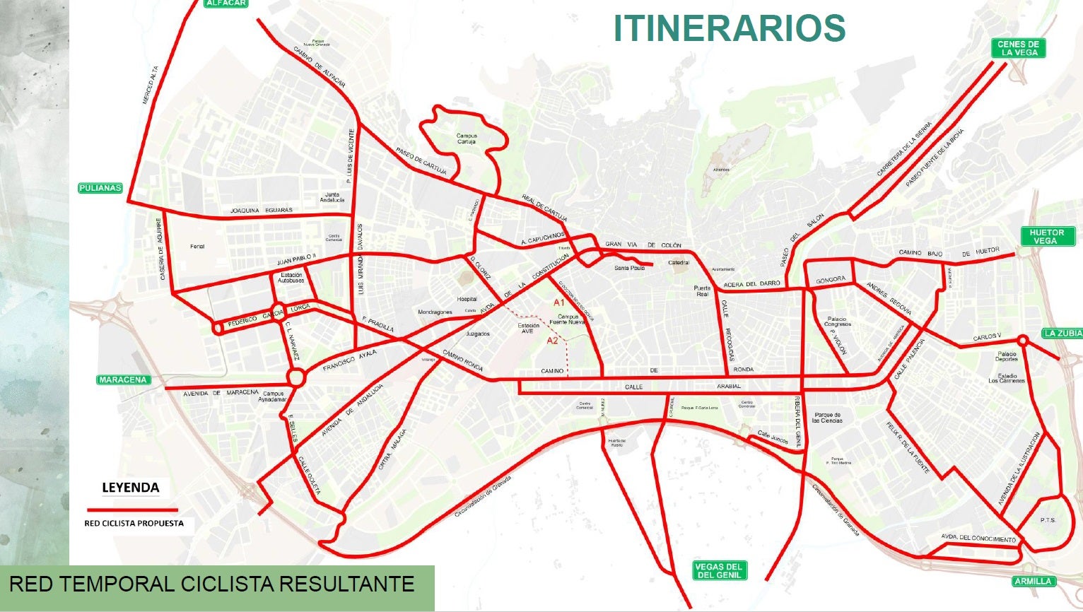 Fotos: Las calles de Granada que verán alterado el tráfico