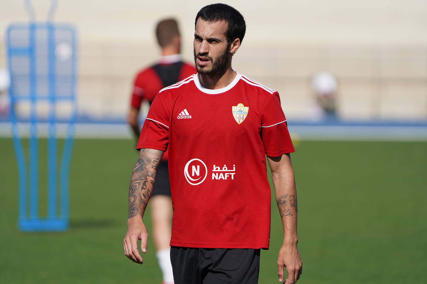 Fotos: La UD Almería continúa entrenando en dos grupos