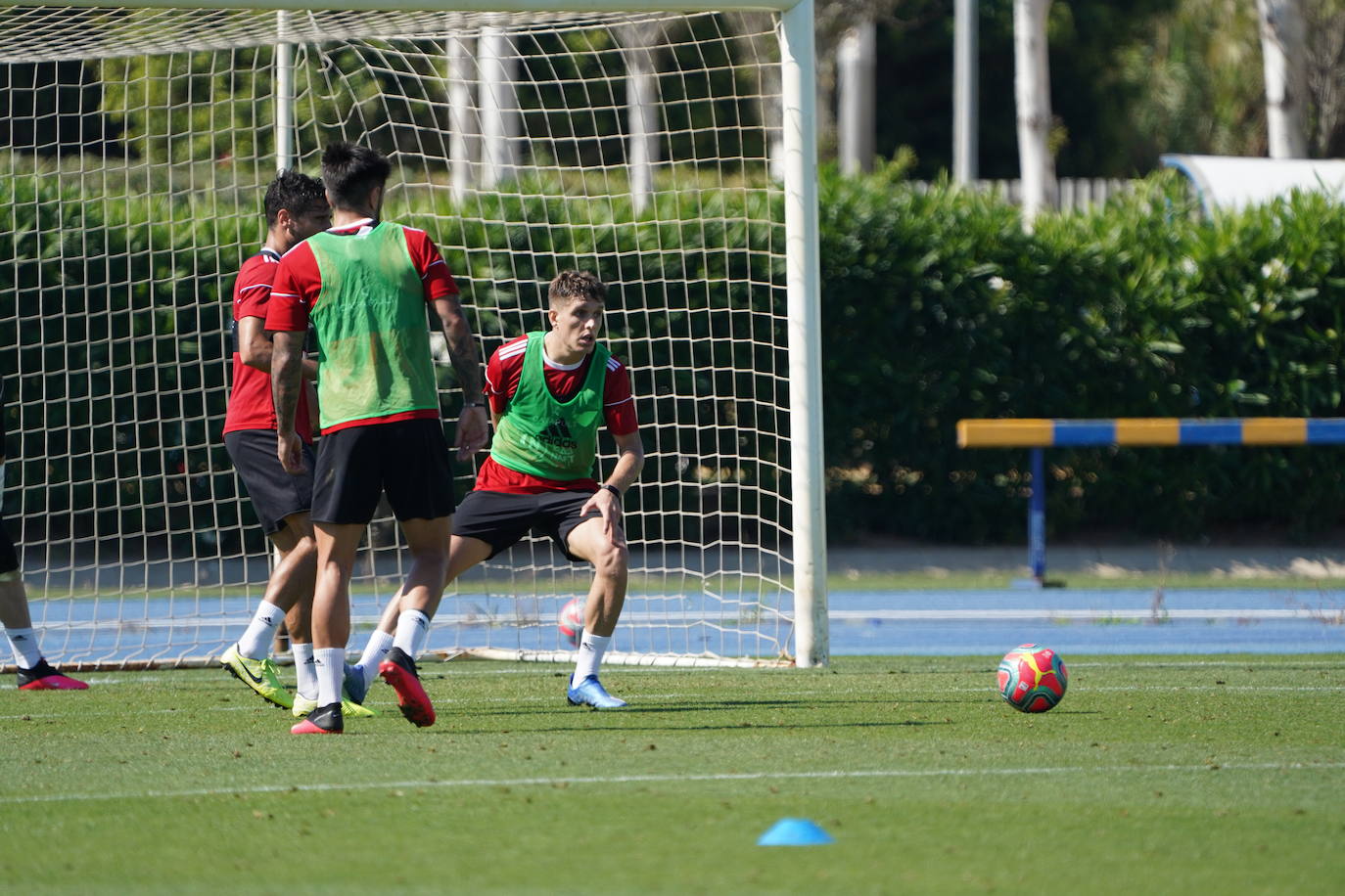 Fotos: La UD Almería continúa entrenando en dos grupos